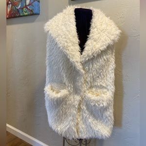 Johnny Was fuzzy vest